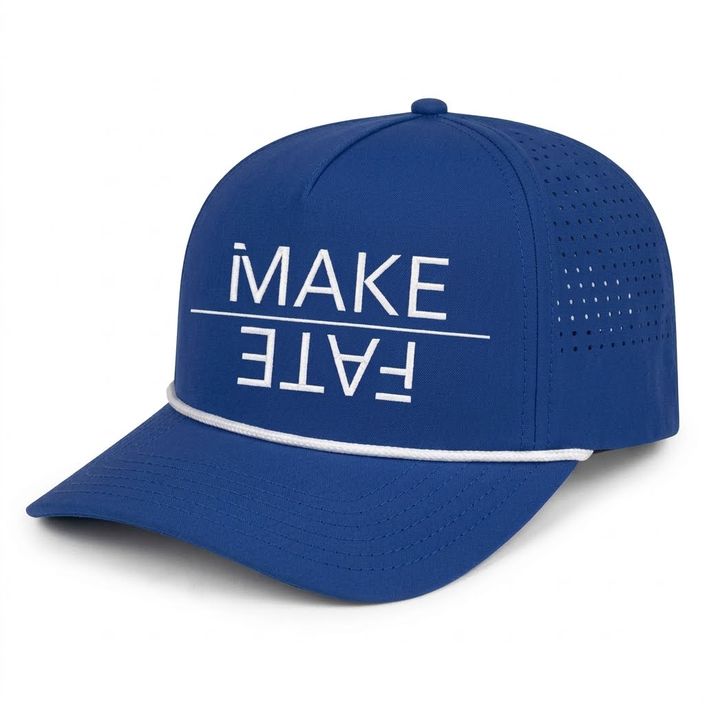 Blue & White Snap Back
