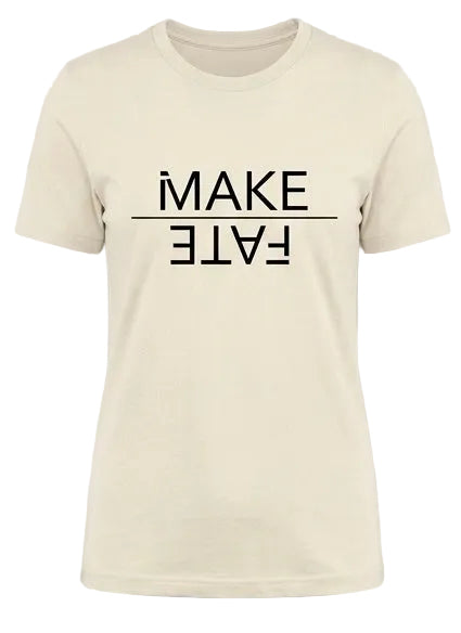 MAKE FATE Signature Tee Crème