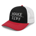 Black, Red & White Snap Back